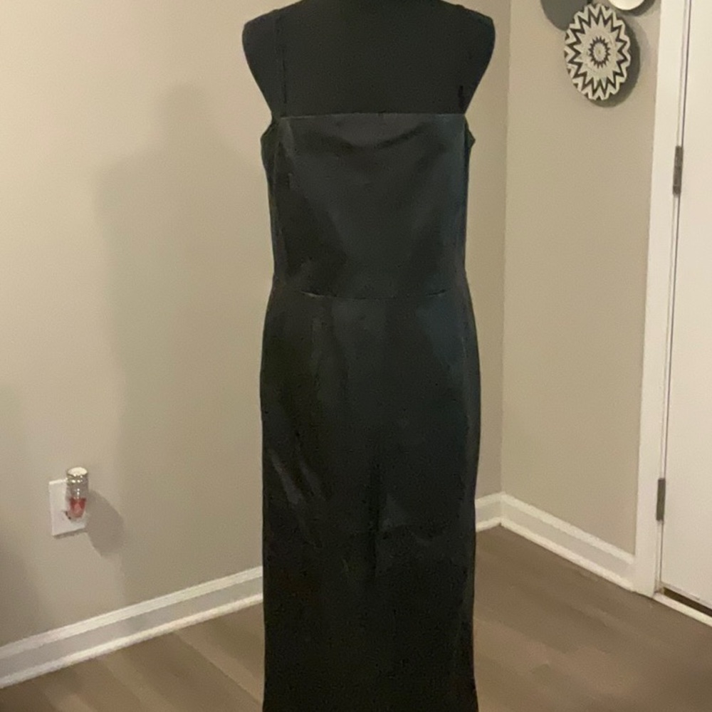 NWT  Shape FX By Newport News Leather Maxi Dress - Size 16